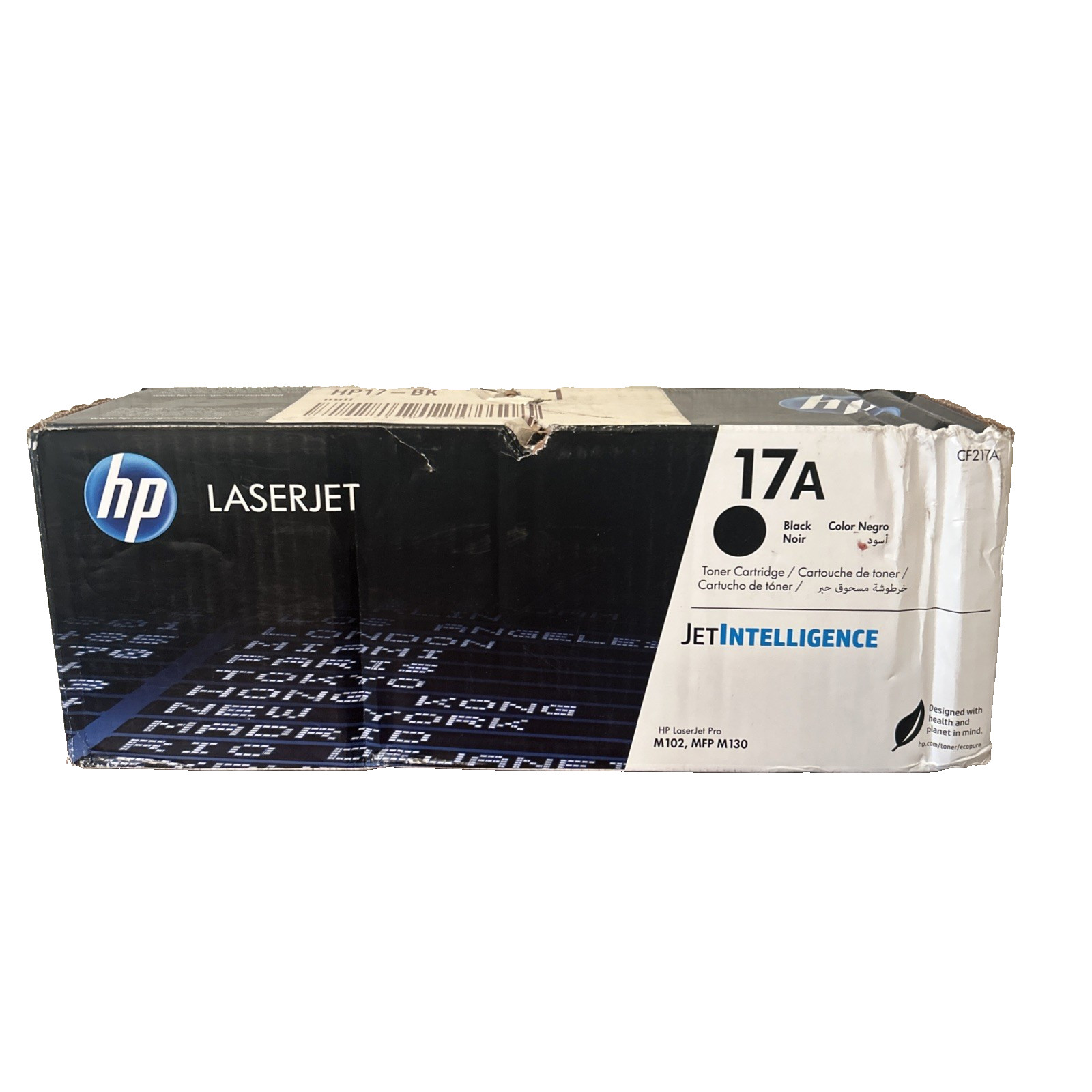 HP 17A CF217A Black Toner Cartridge Genuine OEM M102 M130 New Sealed
