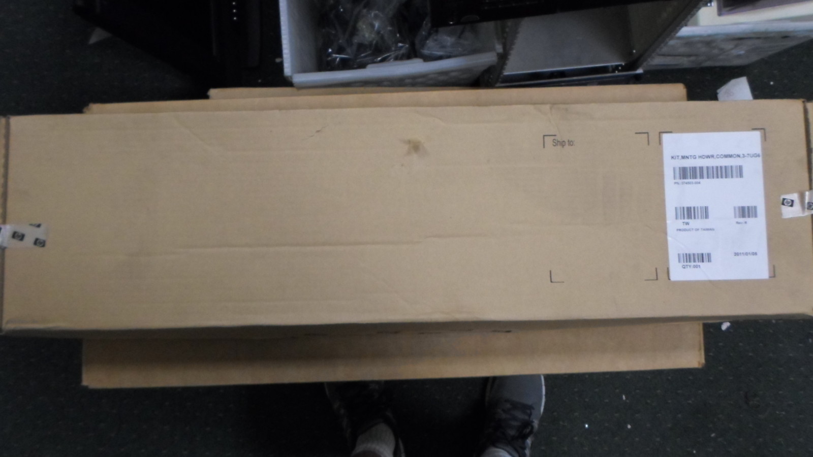 NEW HP 374503-004 KIT, MNTG HDWR, COMMON, 3-7UG6 RAIL KIT