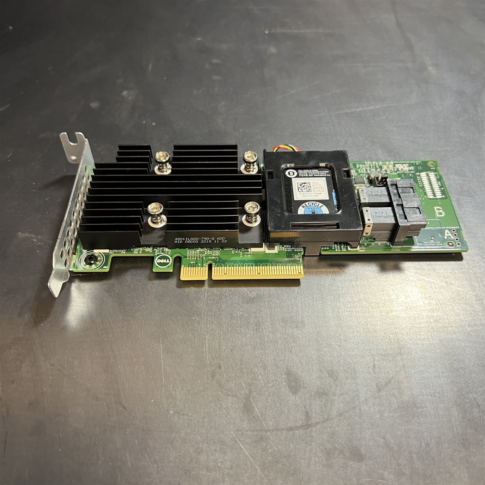 Dell J14DC PERC H730P PCIe 3.0 SAS Raid Controller w/ 2GB NV Cache 0J14DC