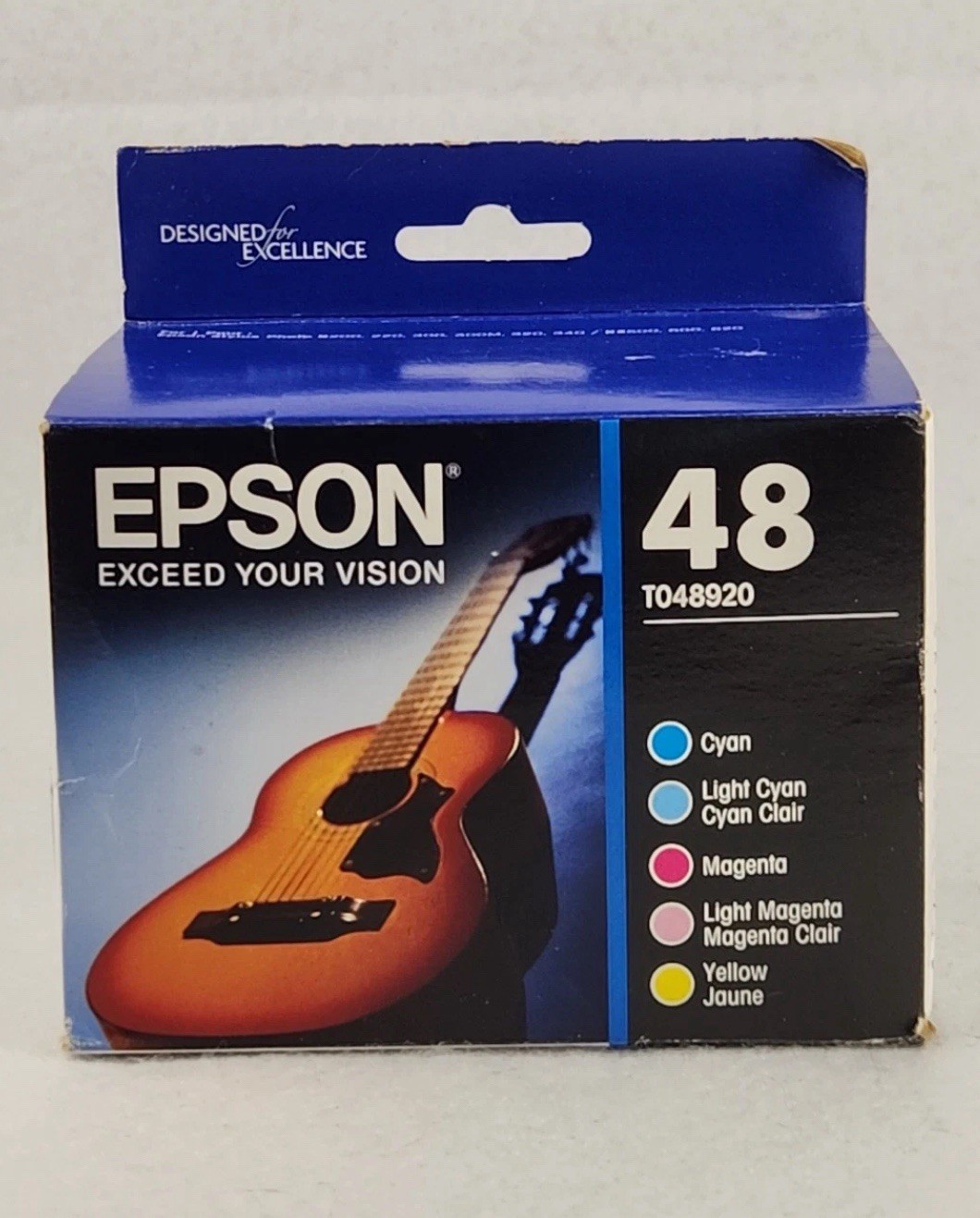 Epson T048920 Color Ink Cartridge 5 pack EXP 12/2017 (see descrip) NEW UNOPENNED