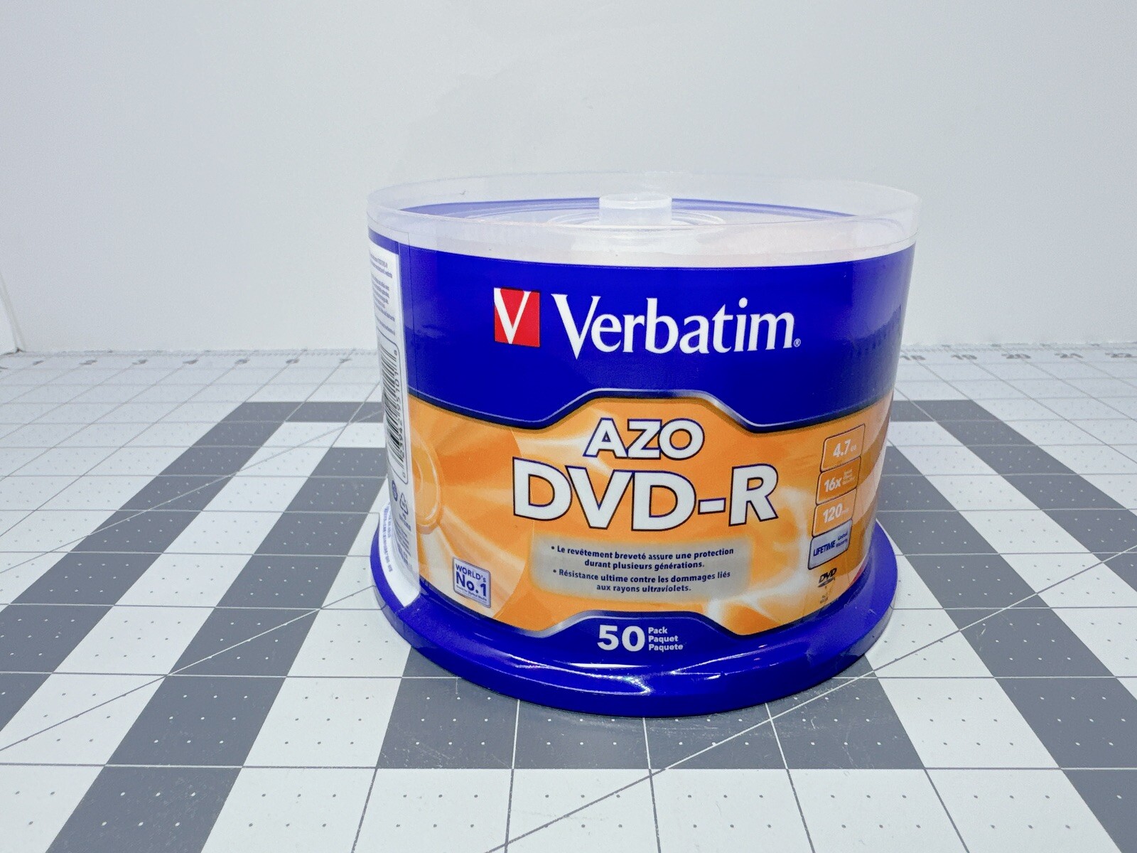 Verbatim Life Series DVD-R Disc Spindle, Pack Of 50 NEW in Package SEALED
