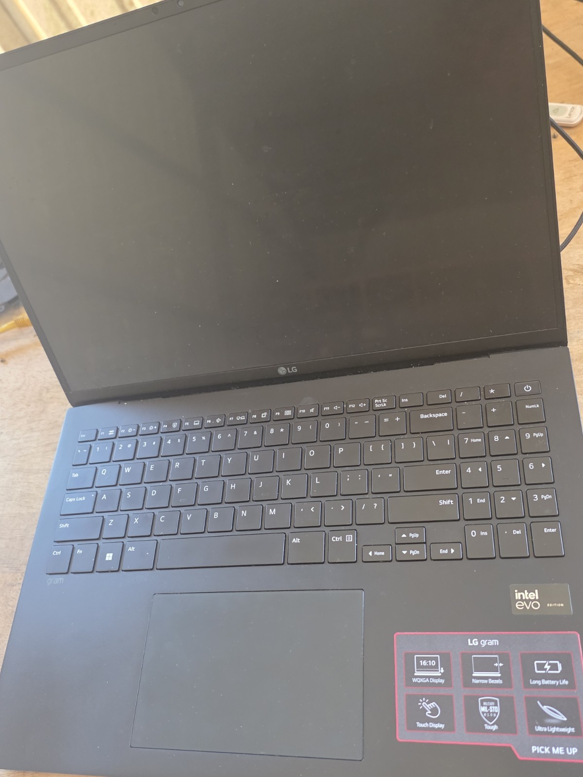 2024 LG gram 16" Laptop Intel Core Ultra 7 NVME 32GB Touch 16z90s Power