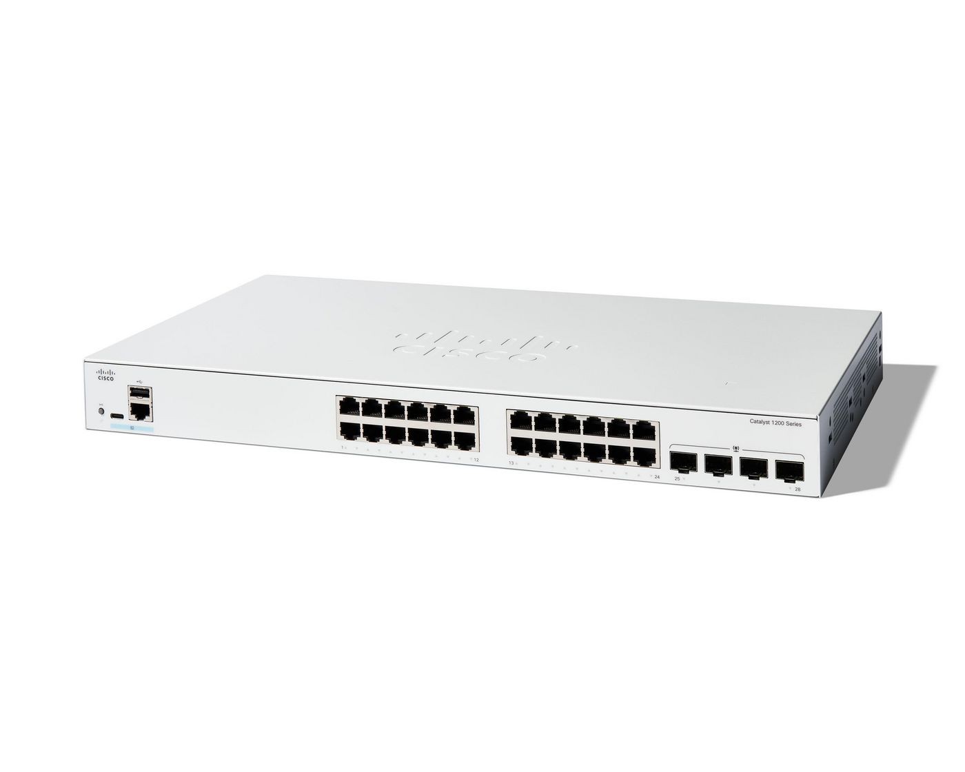 Cisco W128926813 C1200-24T-4G 24T-4G Smart Switch 24 Port Ge, 4X1Ge Sfp, Li ~E~