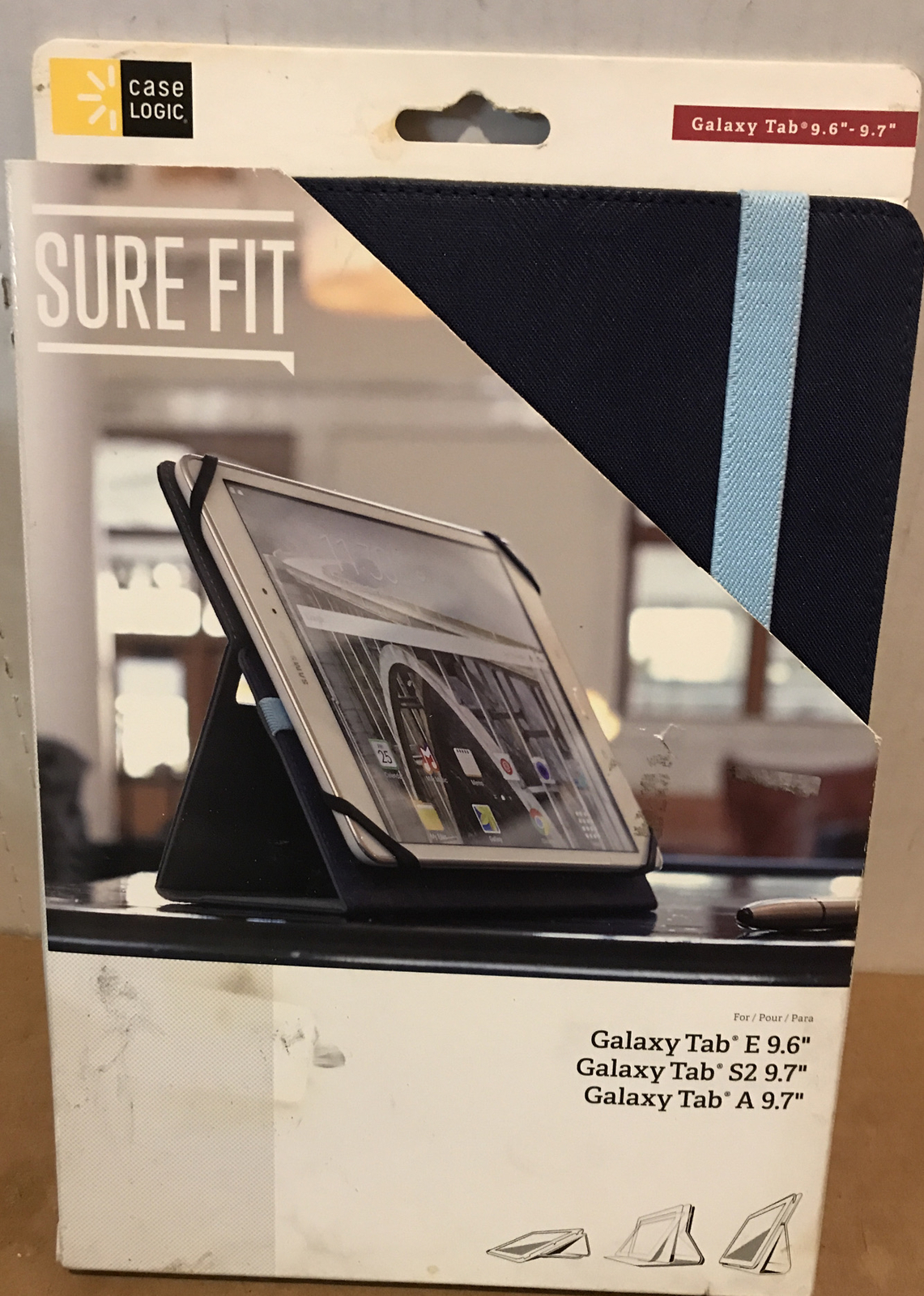 🌎 Case logic surefit galaxy tab 9.6-9.7" new ‼️