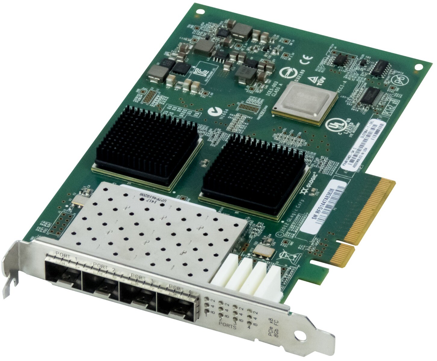 HOST BUS ADAPTER CARD DELL 045GPC QLE2564-T-DEL 4x FSP+ 8Gb/s PCIE