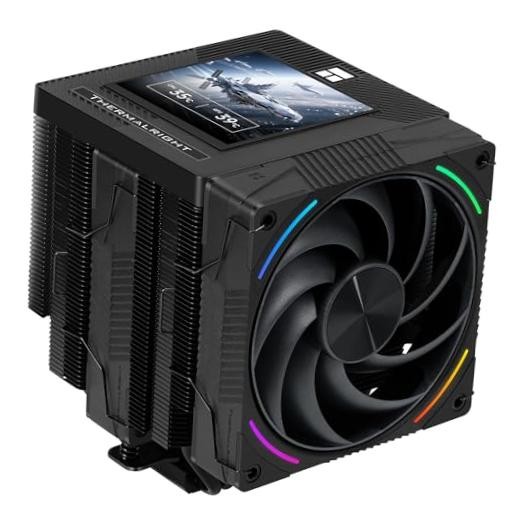 TR Phantom Spirit 120 Vision EVO CPU Cooler, 7 Heat Pipes, 3.95in LCD