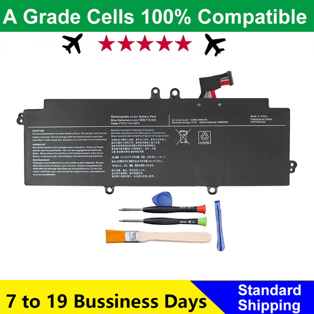 53Wh PS0011UA1BRS Laptop Battery For Toshiba Dynabook Portege X30L-J Series