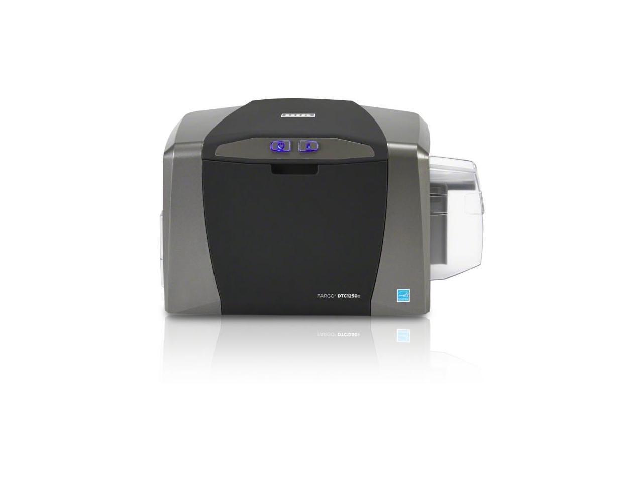 Fargo DTC1250e Single Sided Dye Sublimation/Thermal Transfer Printer - Color - D