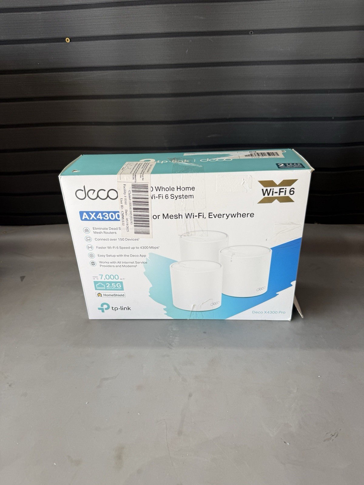 TP-Link Deco AX4300 Whole Home Mesh Wi-Fi 6 System • Deco X4300 Pro (3-pack)