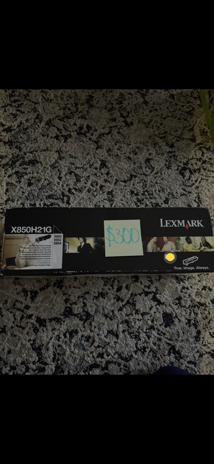 Lexmark Black Toner Cartridge - 64G0H00