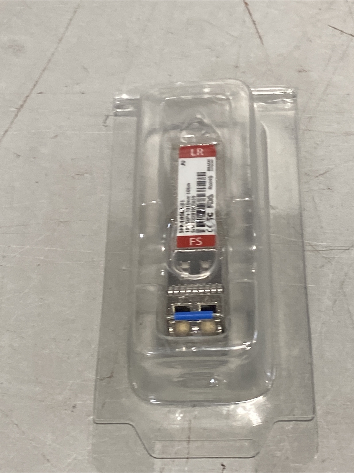 FiberStore SFP-10GLR-31 10GBASE-LR SFP+ 1310nm 10km DOM Duplex SMF Transceiver 