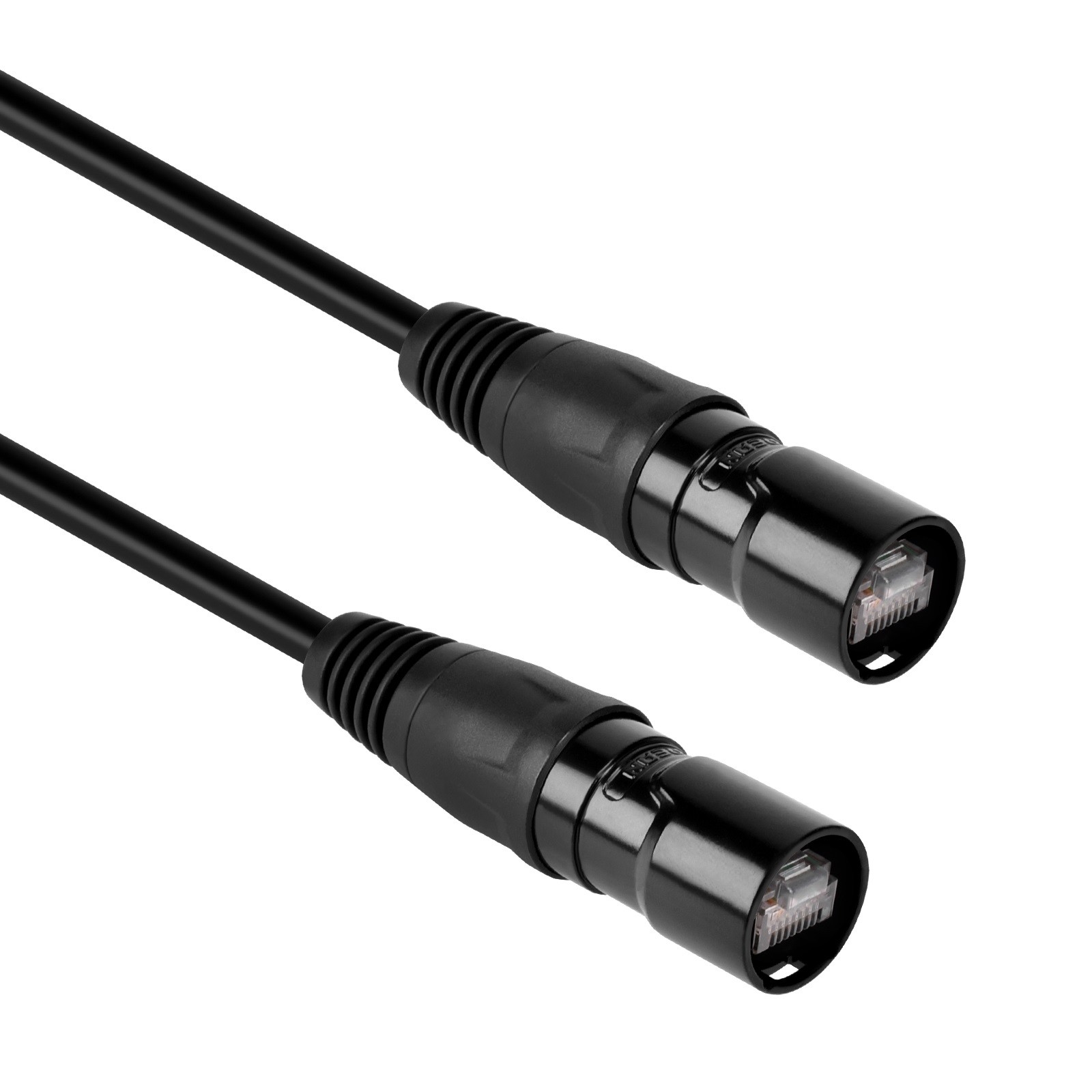 10 Pack of 50Ft Cat6A S/FTP RJ45 Ethernet Cable with REAN® Connectors, Compatibl