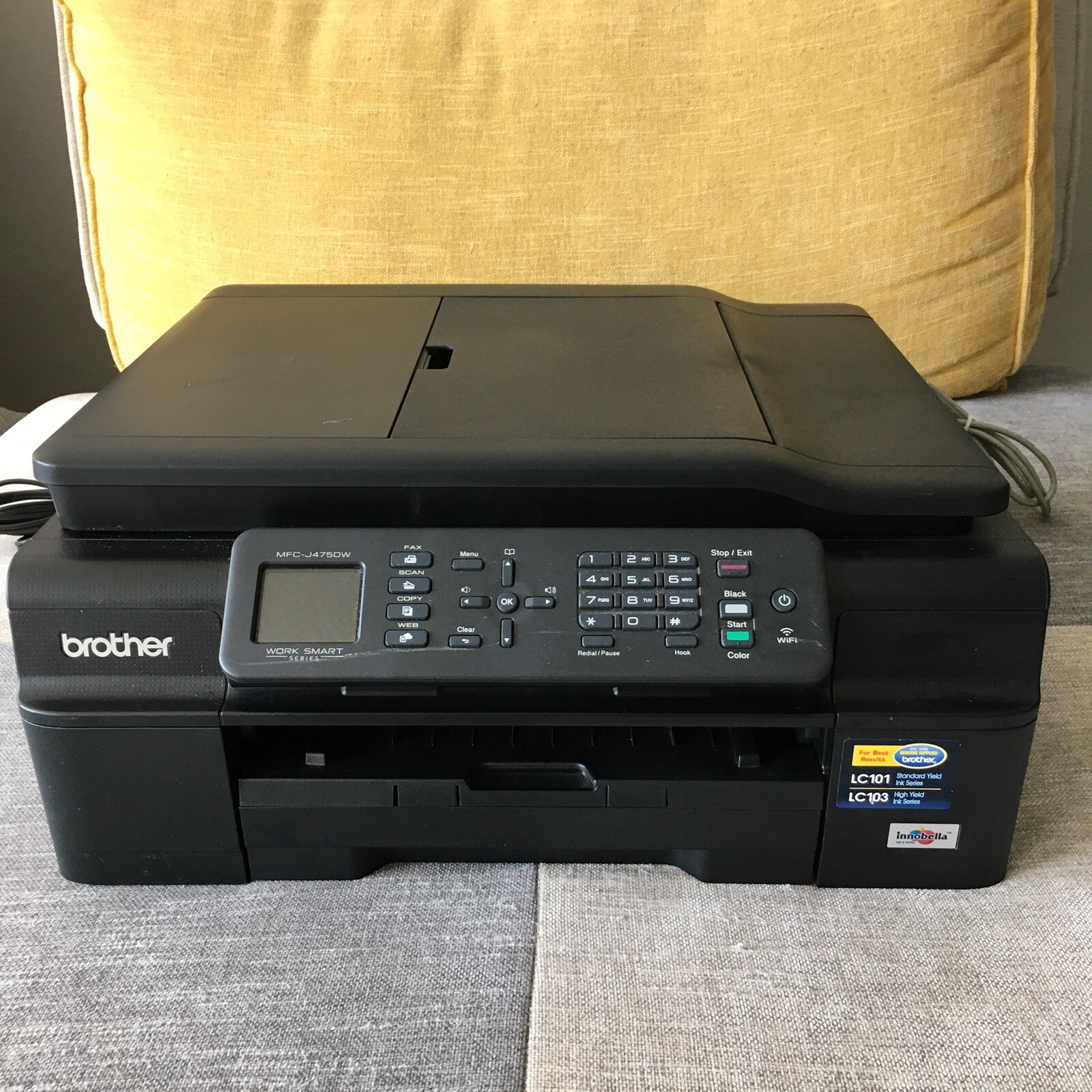 Brother MFC-J475DW Work Smart Series All-In-One Printer - Pls Read Description