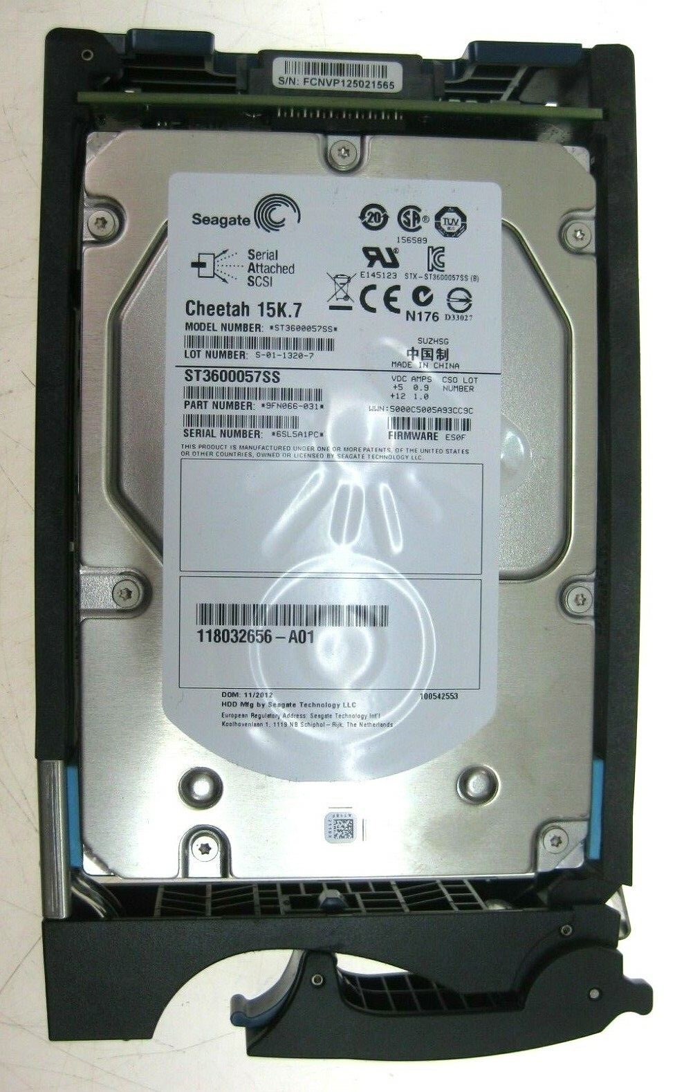 EMC 600G 15K 3.5" 005049675 005049274 005049272 005049677 V3-VS15-600 Hard Drive