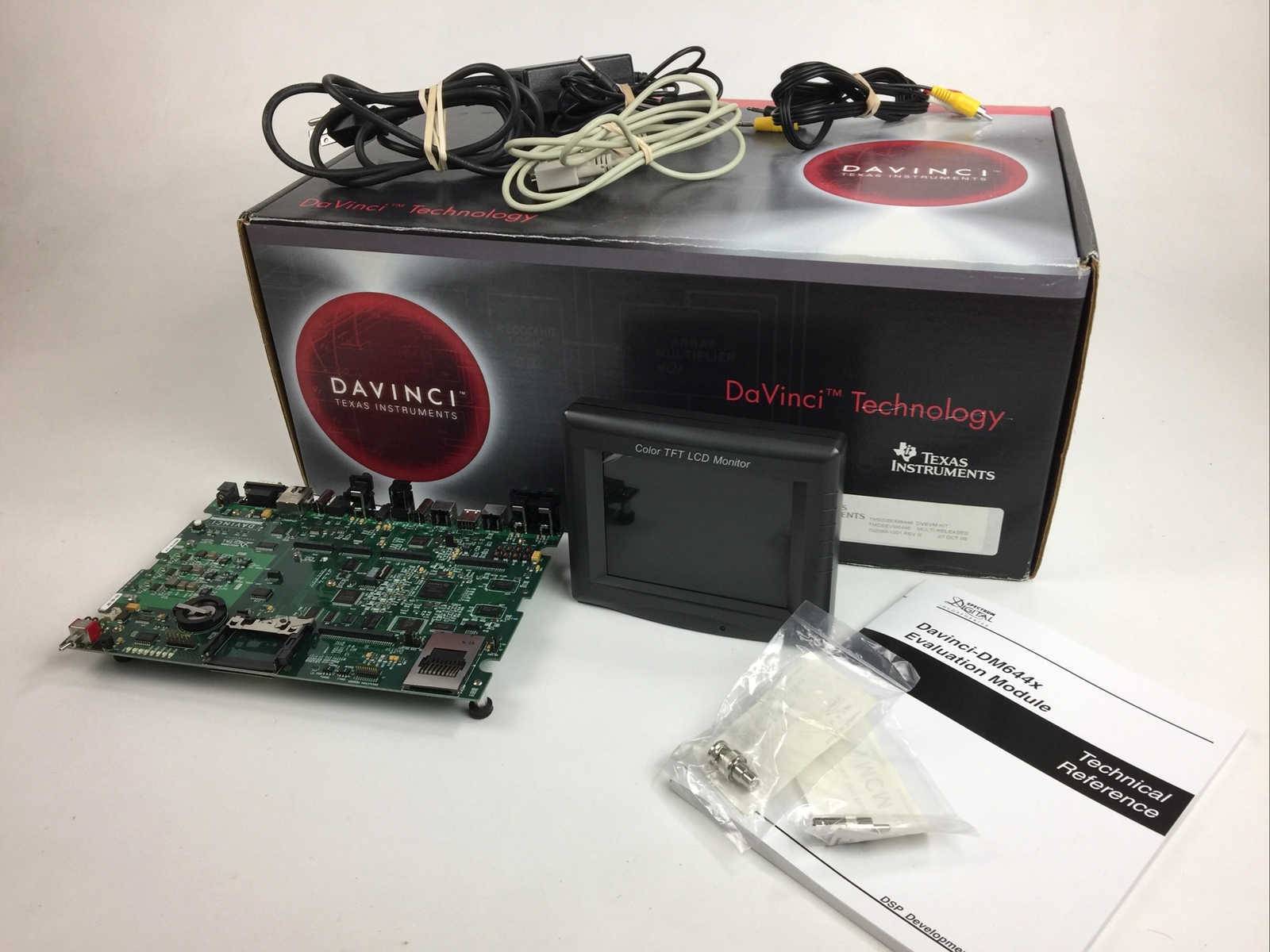 Texas Instruments DaVinci DM644X Evaluation Module Spectrum + TFT 1PTMDSEVM6446
