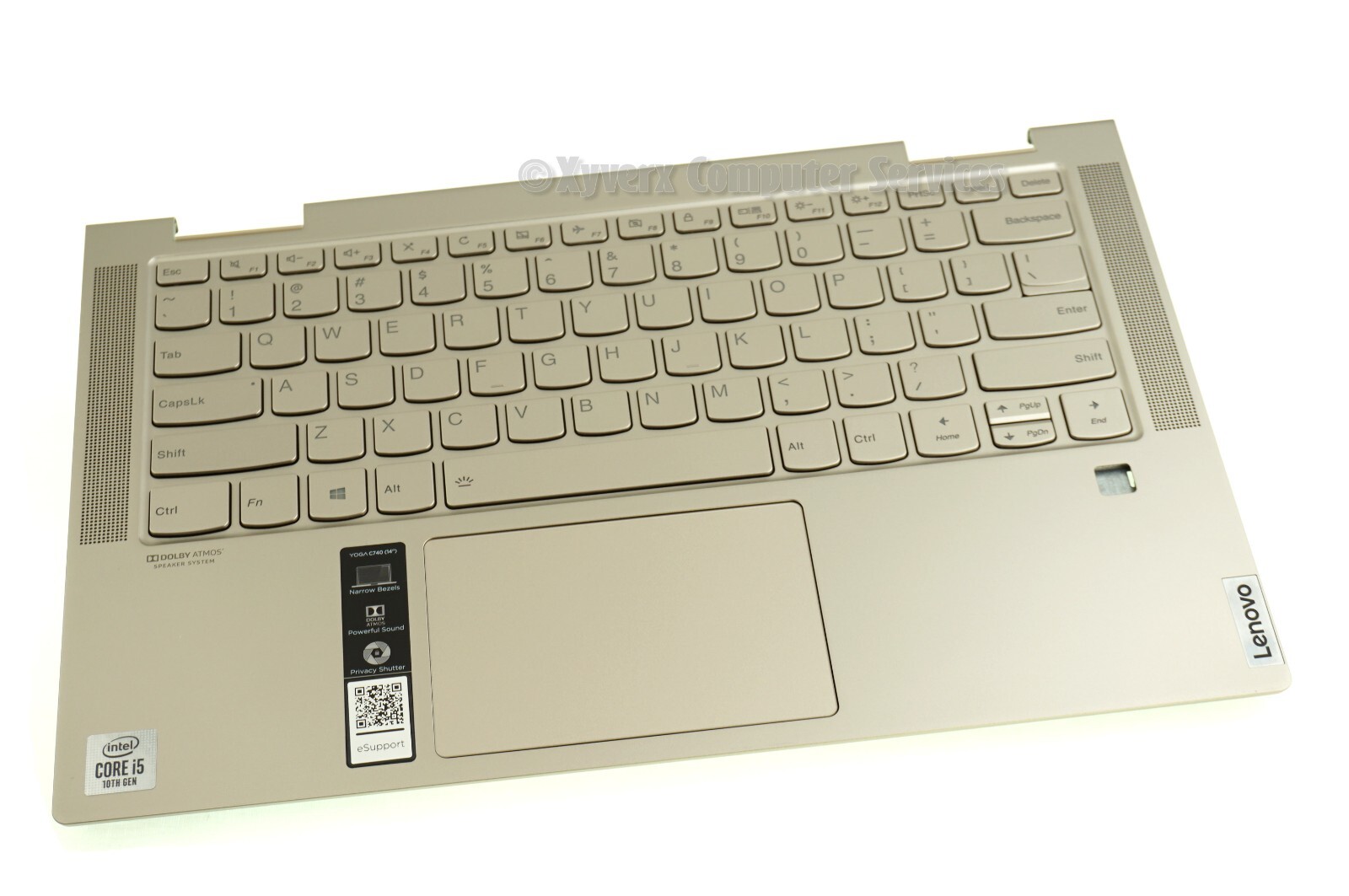 AM1FG000110 GENUINE LENOVO TOP COVER  W/K BL C740-14IML 81TC (B)(BD16) 