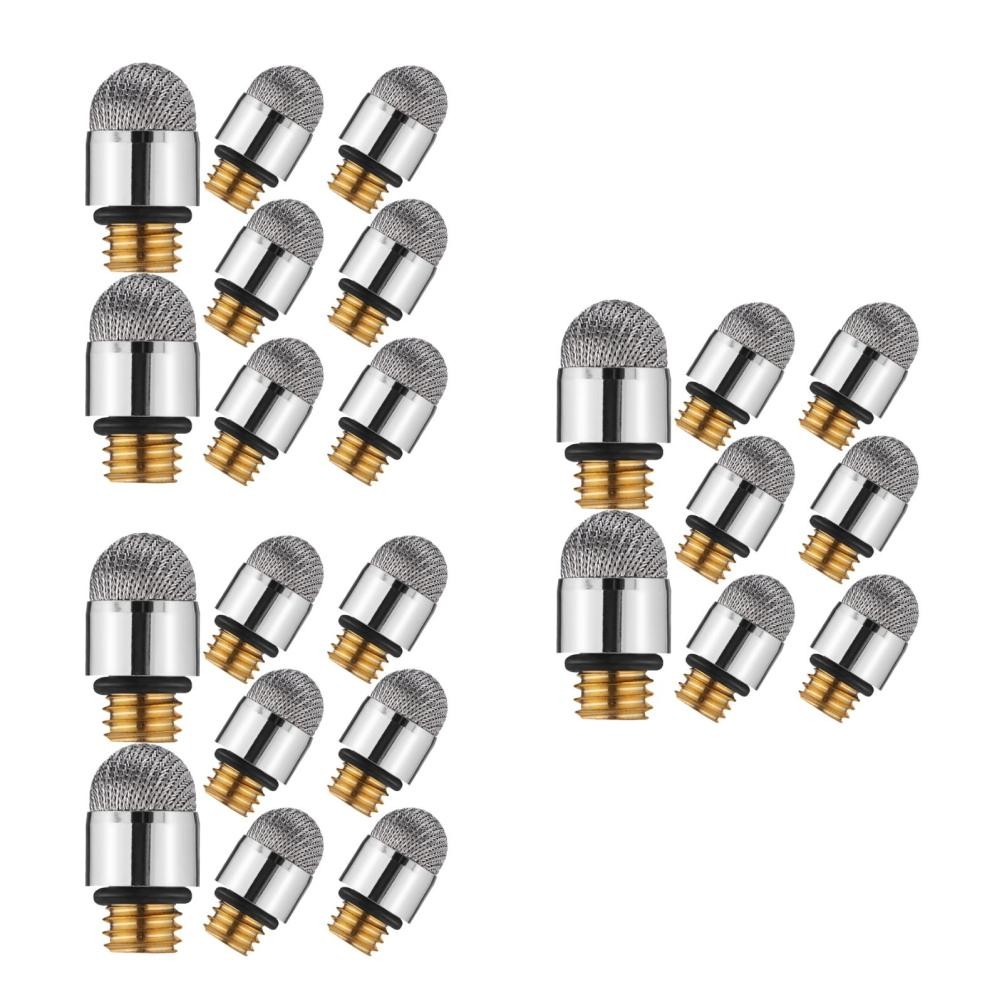 24 pcs  6mm Mesh Fiber Replacement Nibs, M5 Thread Stylus Pen Tips