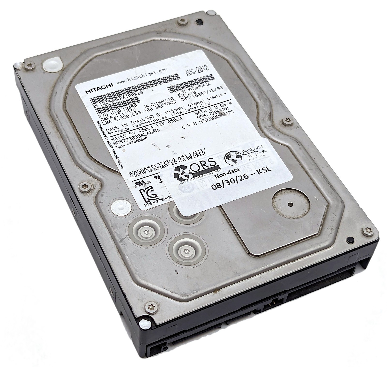 Hitachi Deskstar 3TB SATA III 7200RPM 64MB 3.5" Hard Drive HDD HDS723030ALA640