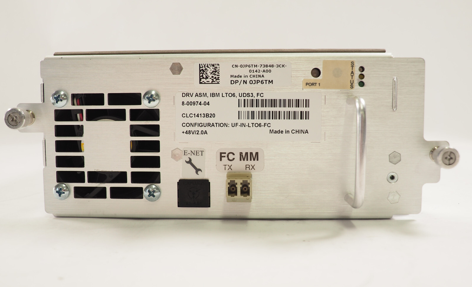 IBM LTO-6 UDS3 FC UF-IN-LTO6-FC 8-00974-04 JP6TM Tape Drive