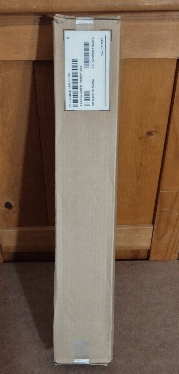 New OEM Sealed HP 729871-001 2U Cable Management Arm Kit