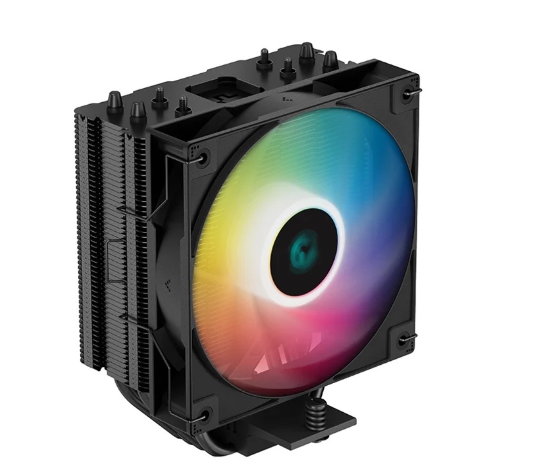 DeepCool AG400 BK ARGB CPU Cooler 120mm Static ARGB Fan- New In Box 