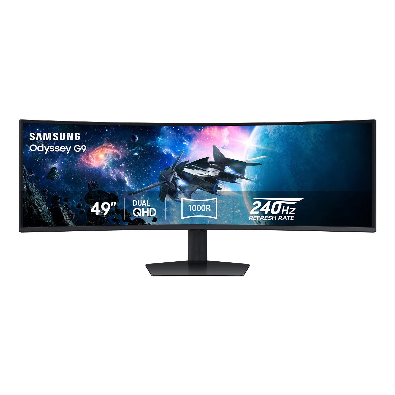 Samsung 49" Ultrawide Odyssey G95C DQHD 240Hz Curved Gaming Monitor - 5120 X 144