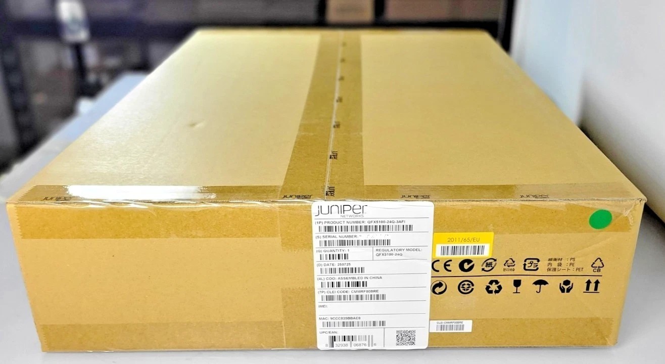 Juniper QFX5100-24Q-3AFI Ethernet Switch 24-Port QSFP+ High Density