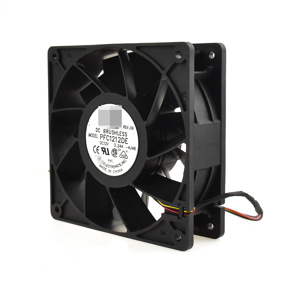 For Delta 12CM PFC1212DE DC12V 4.8A 12038 Violent General Cooling Fan 4Pin