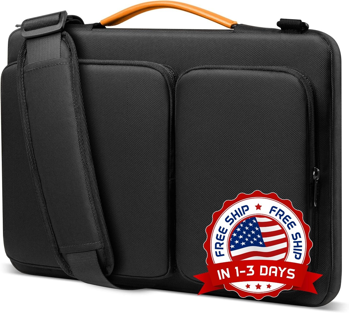 Bolso de hombro protector de 360° para computadora portátil de 15,6 pulgadas NEW