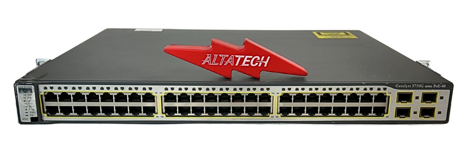 Cisco WS-C3750G-48PS-S Catalyst 3750 48 Port 1Gbps PoE Switch