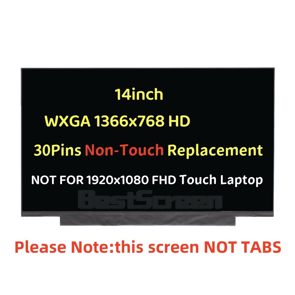 For HP 14-cf2701ds 14-cf2702ds 14-CF2703DS 14-CF2723WM LCD Screen HD Display 14"