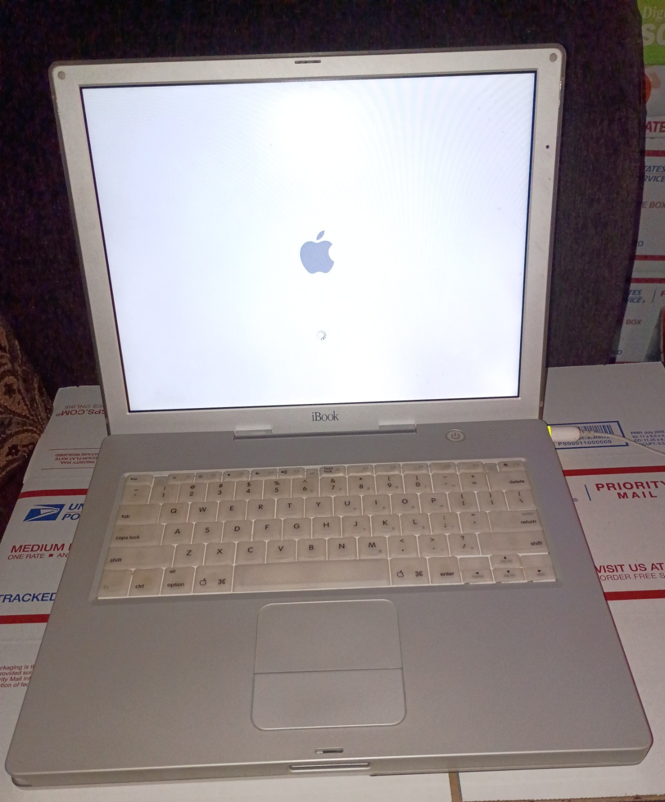 Vintage Apple iBook G3 14.1" A1005 700 MHz 128MB Ram 30GB HDD READ