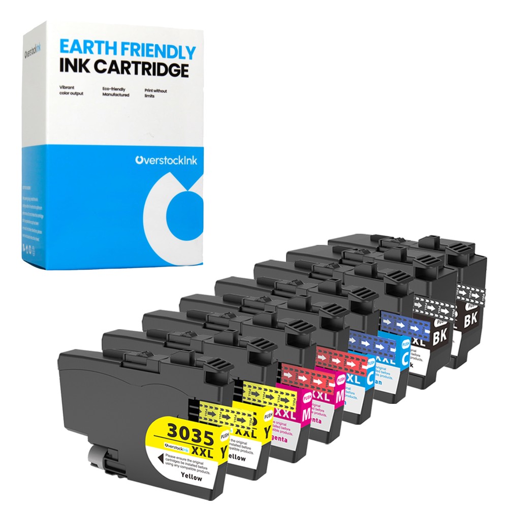 OSI Compatible 8PK LC3035 Printer Ink Cartridges fits Brother MFC-J805DW J995DW
