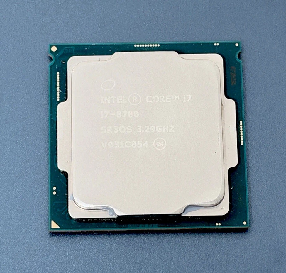 Intel Core i7-8700 3.20GHz 6-Core 12-Thread Desktop Processor LGA1151 CPU SR3QS