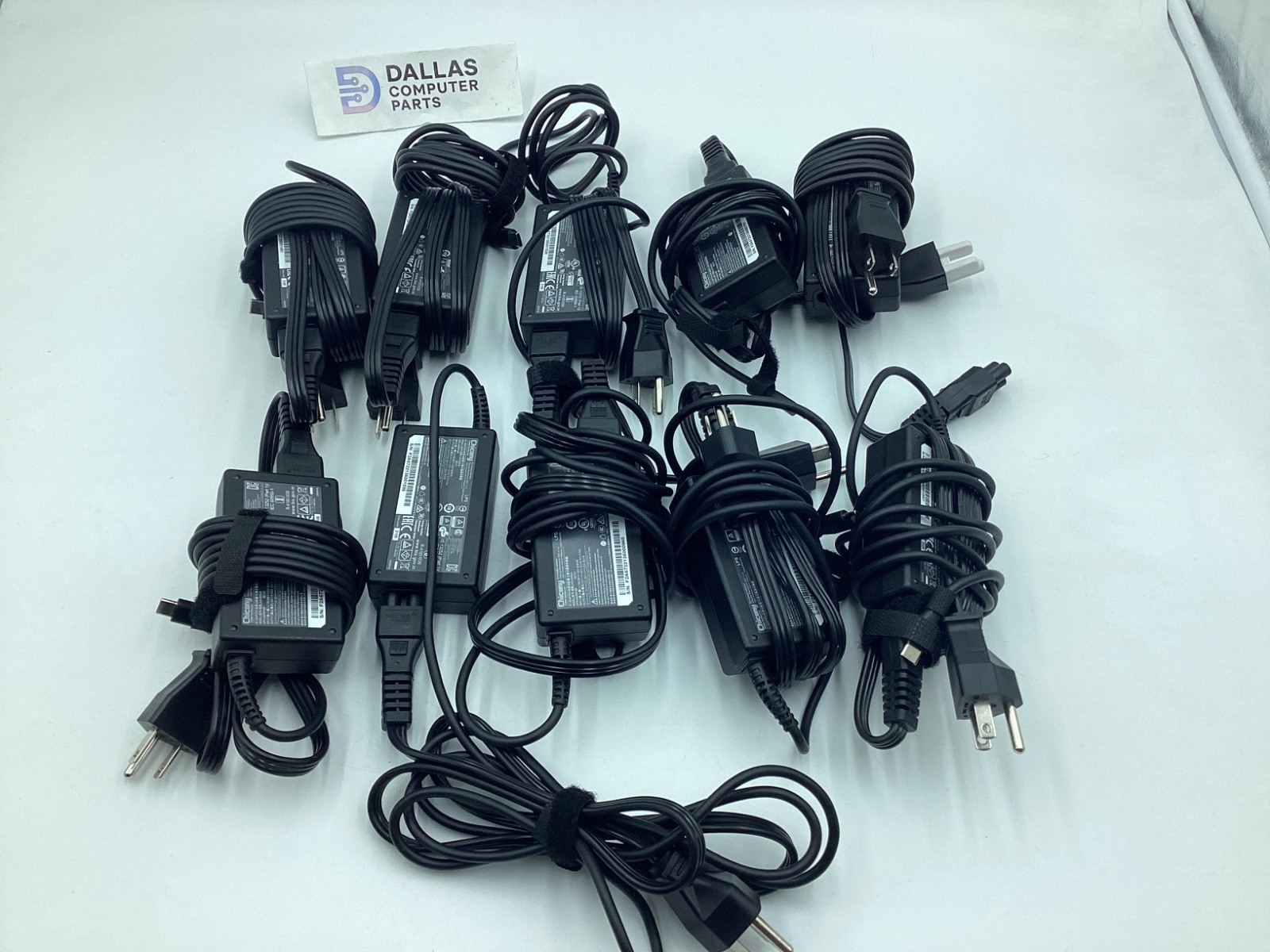 Lot of 10 Genuine Chicony 65W USB-C Power Adapter A20-065N3A for Acer -