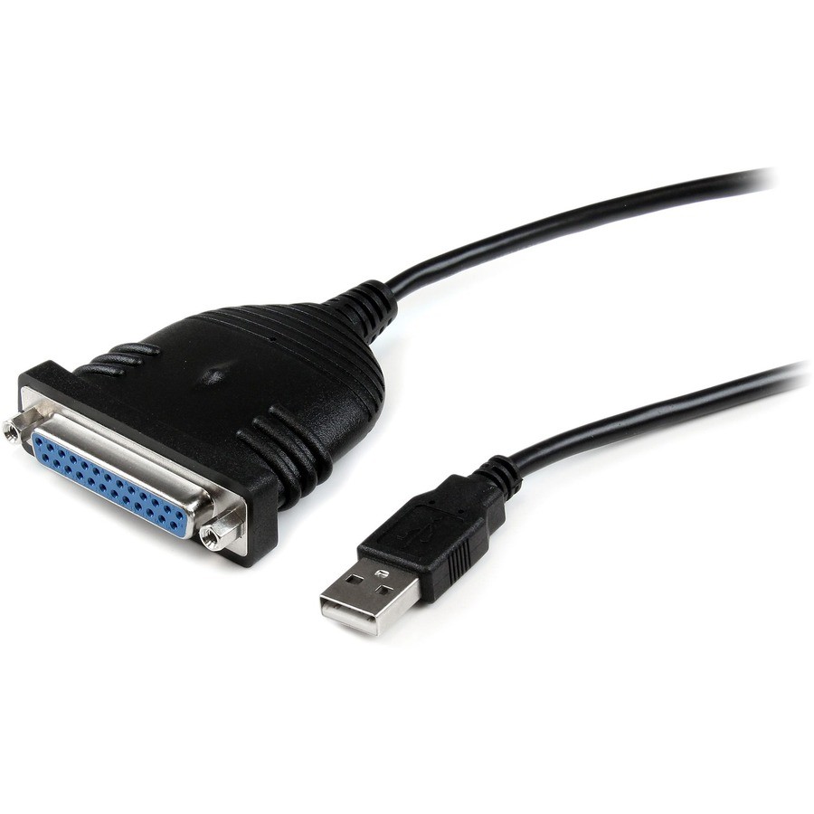 StarTech 6ft USB to DB25 Parallel Printer Adapter Cable - M/F