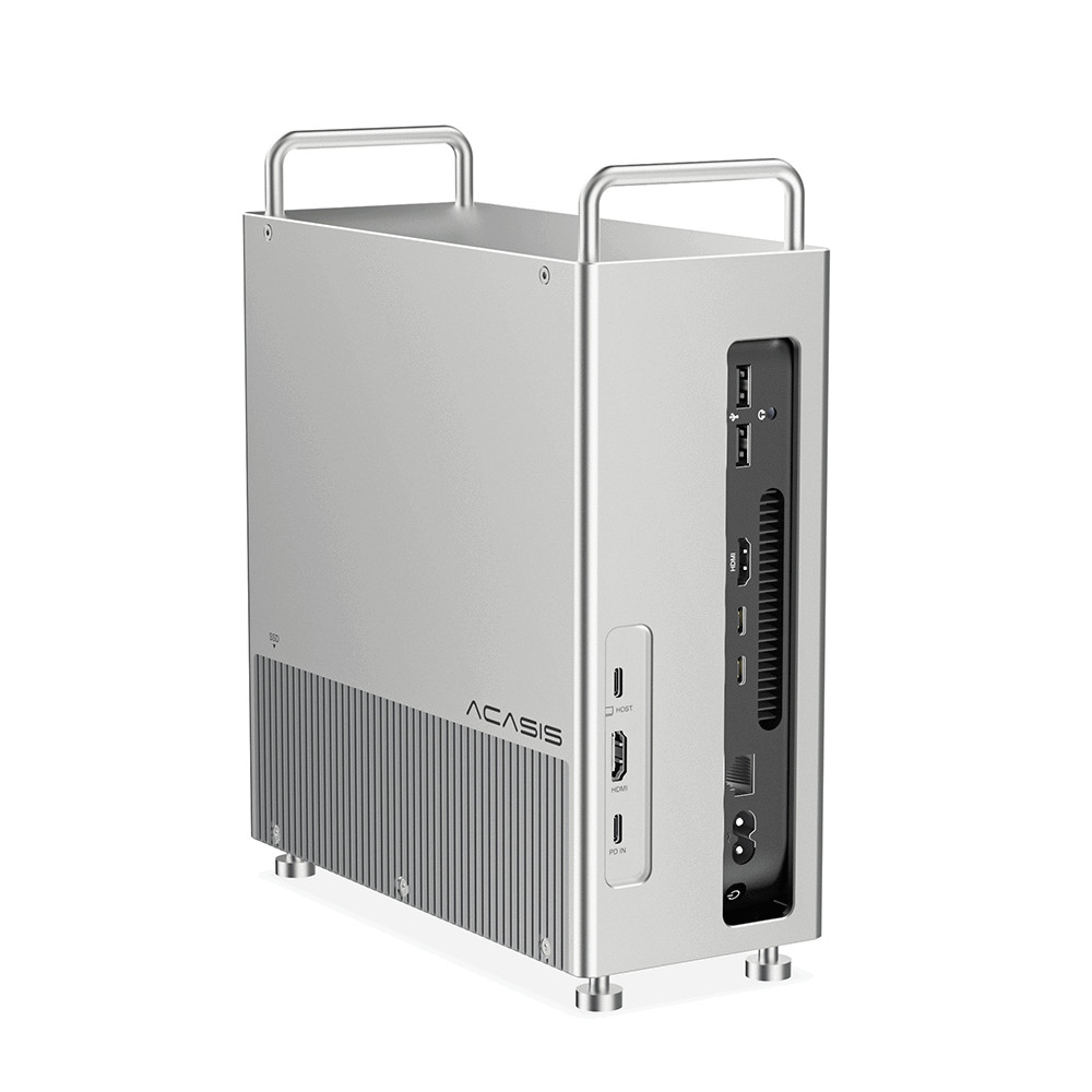 ACASIS Mac Mini M1 M2 Dock NVMe SSD Enclosure 8TB Dual HDMI SD TF 40Gbps