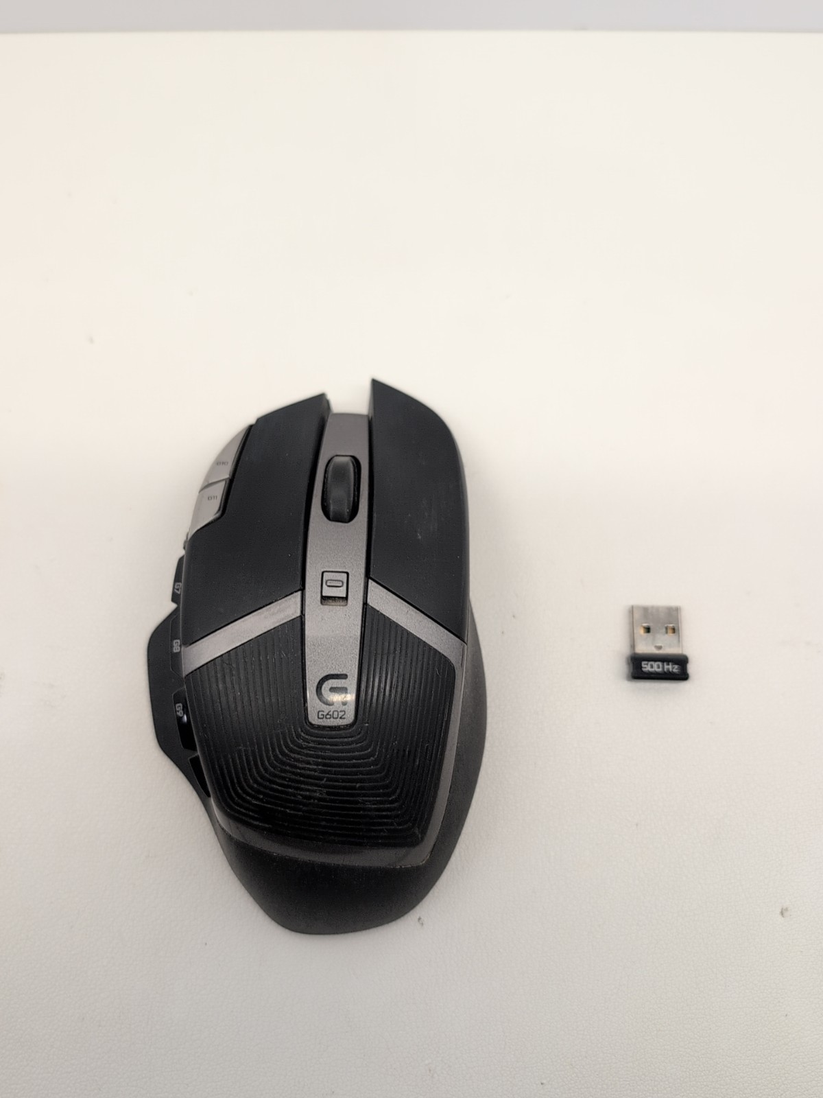 Logitech G602 Wireless Gaming Mouse 11 Buttons with USB Dongle 500HZ Tested Work