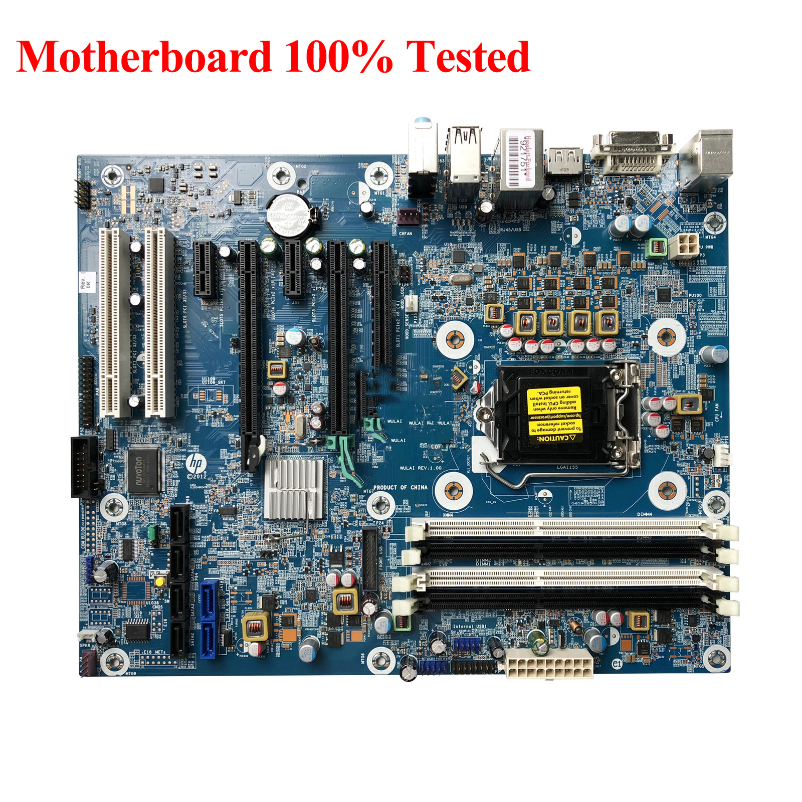 FOR HP Z220 CMT WorkStation Motherboard 655842-001 655581-001 C216 100% Tested