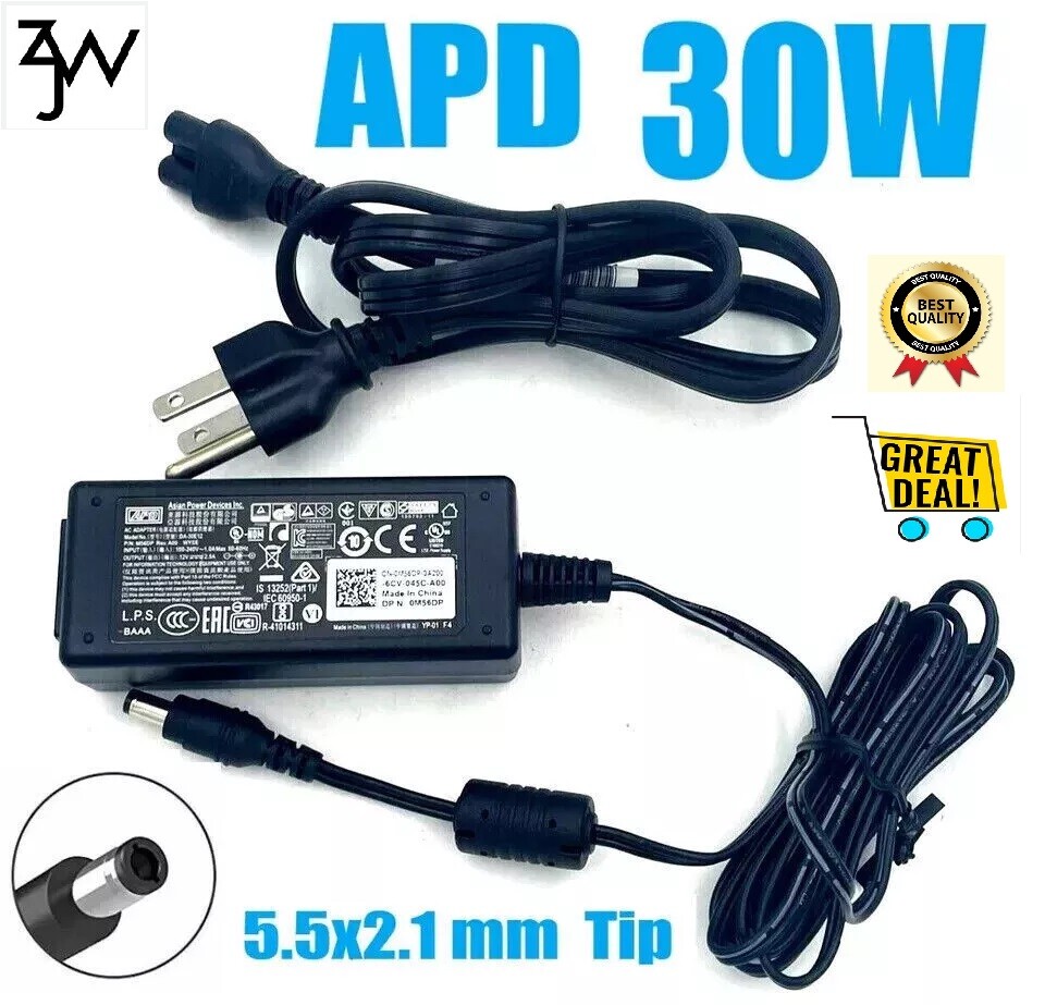 APD 30W 12V 2.5A AC DA-30E12 Dell Wyse 30W 770375-31L Adapter Power Charger