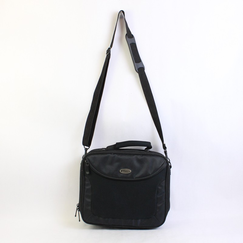 Targus Solid Black Bag Shoulder Strap DVD402 Small 11" x 9.5" x 3"