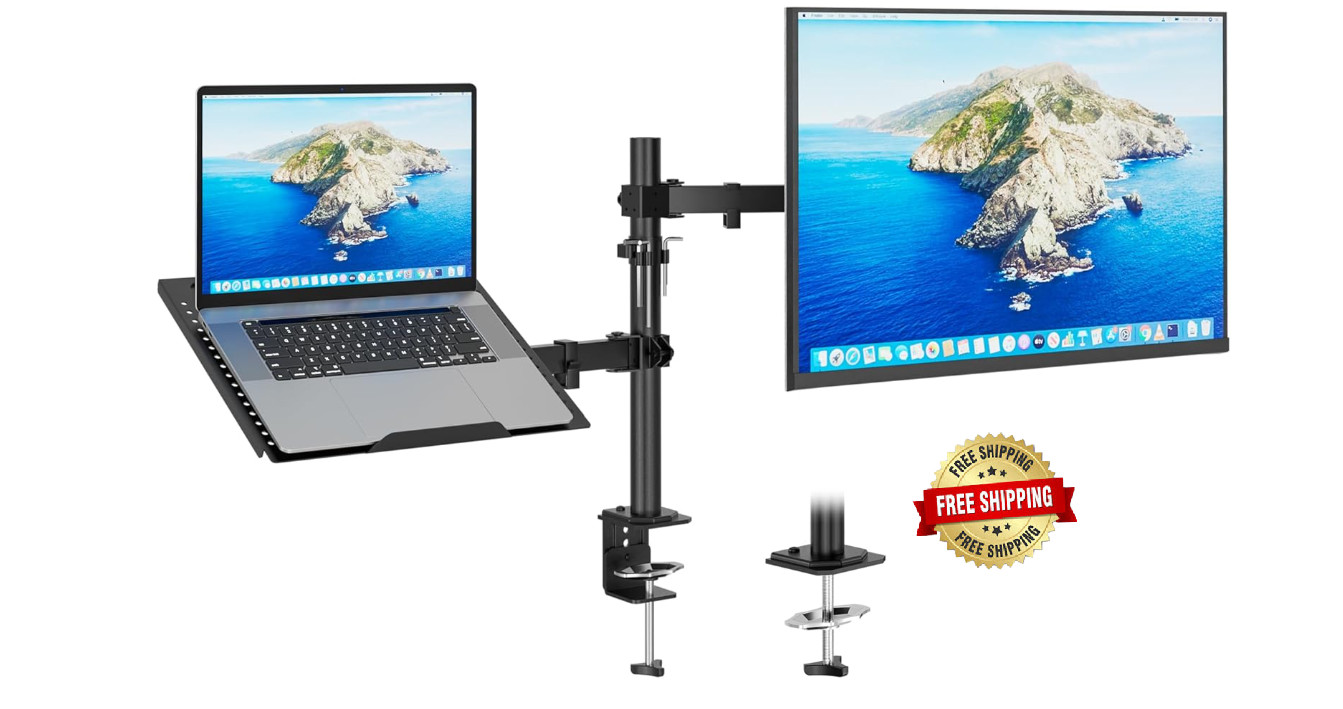 Soporte De Montaje Para Bandeja Laptop Completamente Ajustable Con Ventilación
