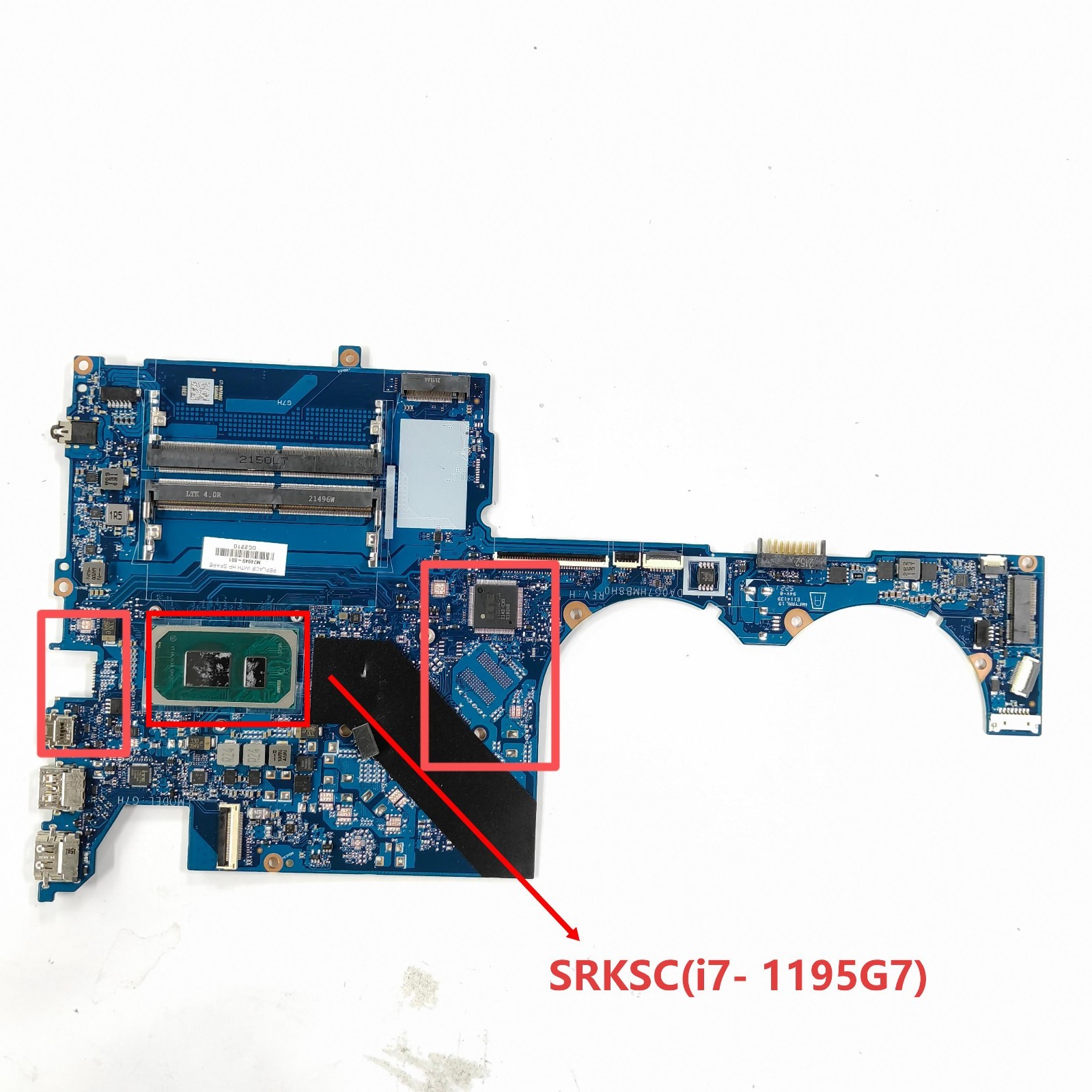 DA0G7HMB8H0 For HP 15-EG Laptop I7-11th 7505 Motherboard