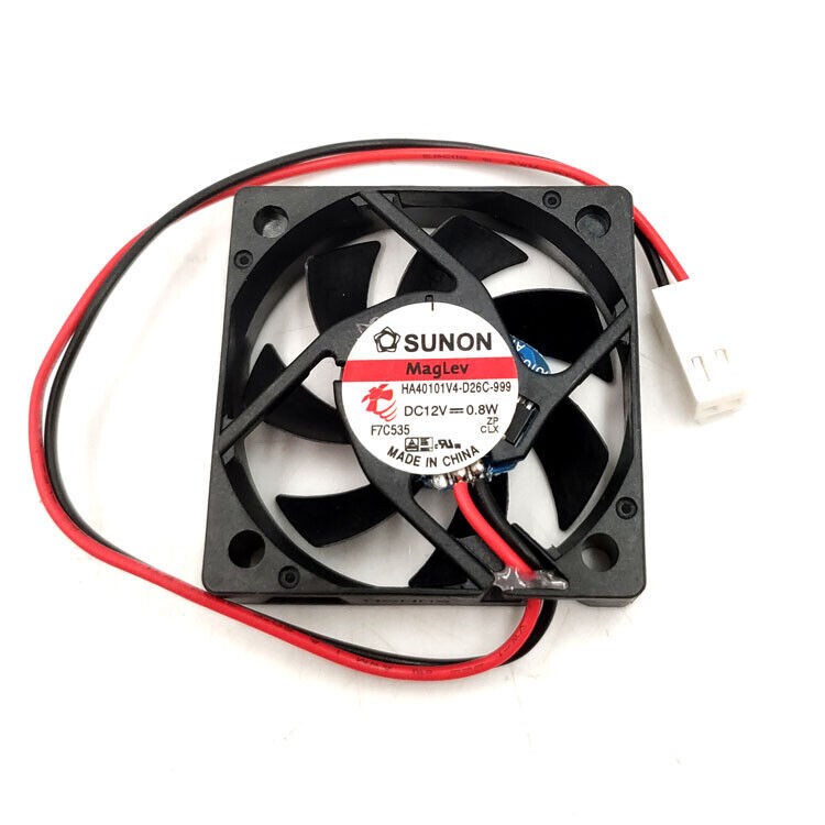 1pcs Cooling Fan For SUNON HA40101V4-D26C-999 12V 0.8W 4010 4CM 2-wire
