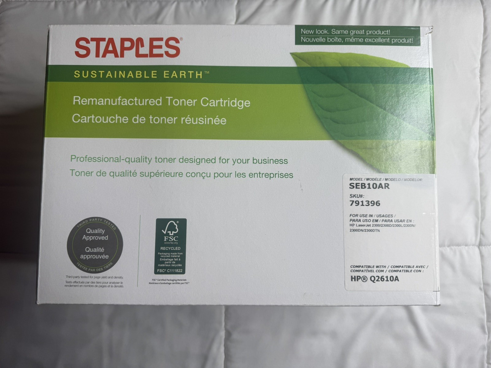 Genuine HP Q2610A (10A) Black Toner Cartridge - NEW SEALED