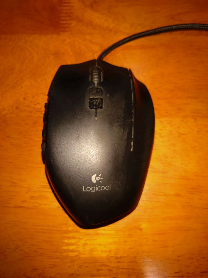 Logicool G600 MMO Gaming Mouse 20 Buttons 250–8200DPI Wired FF14 Japan