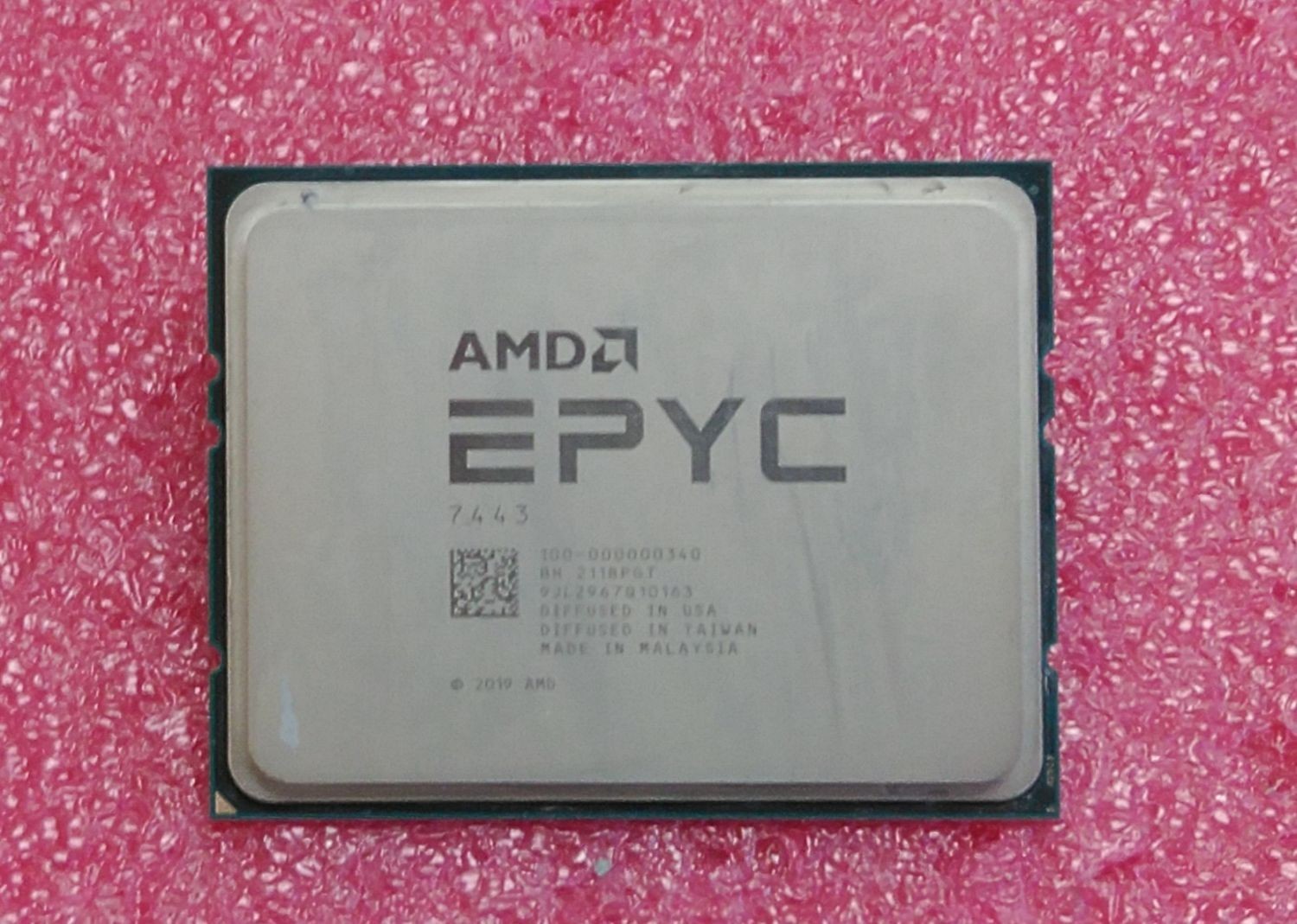 AMD EPYC 7443 24-Core,  2.85GHz, 100-000000340