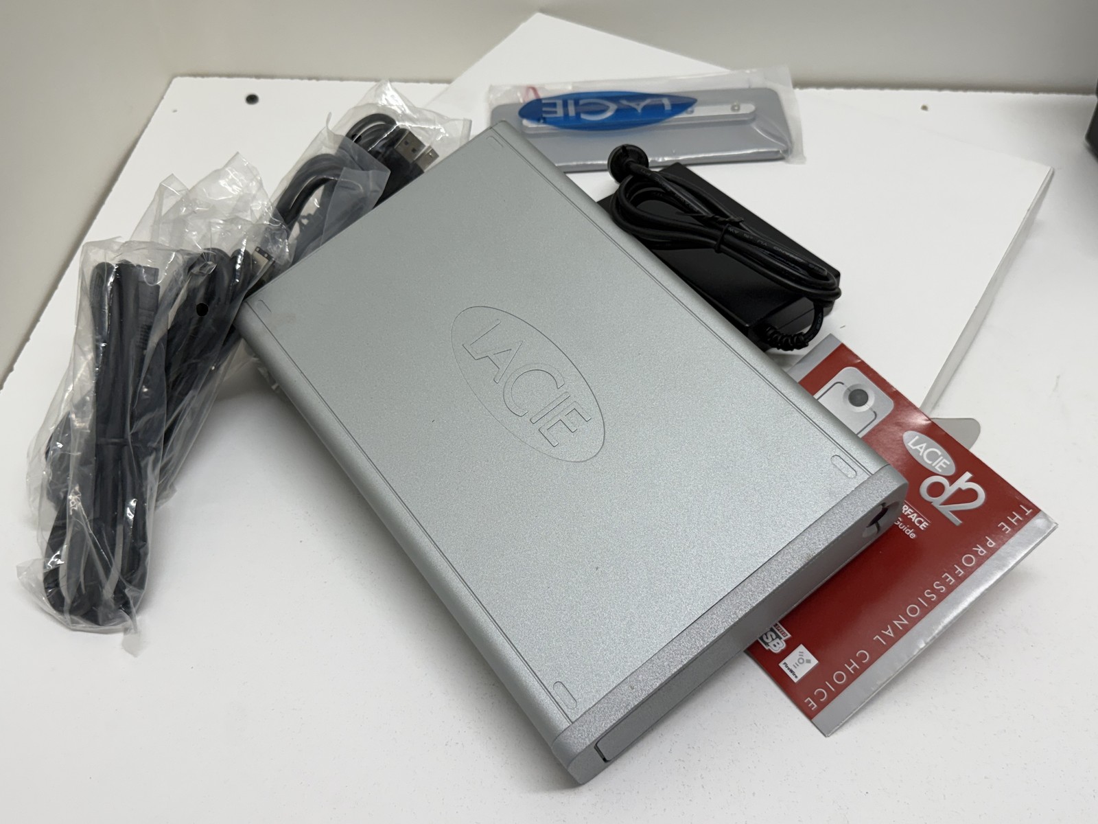 LaCie BIG DISK 400GB External Hard Drive USB 2.0 FireWire 400/800 7200RPM