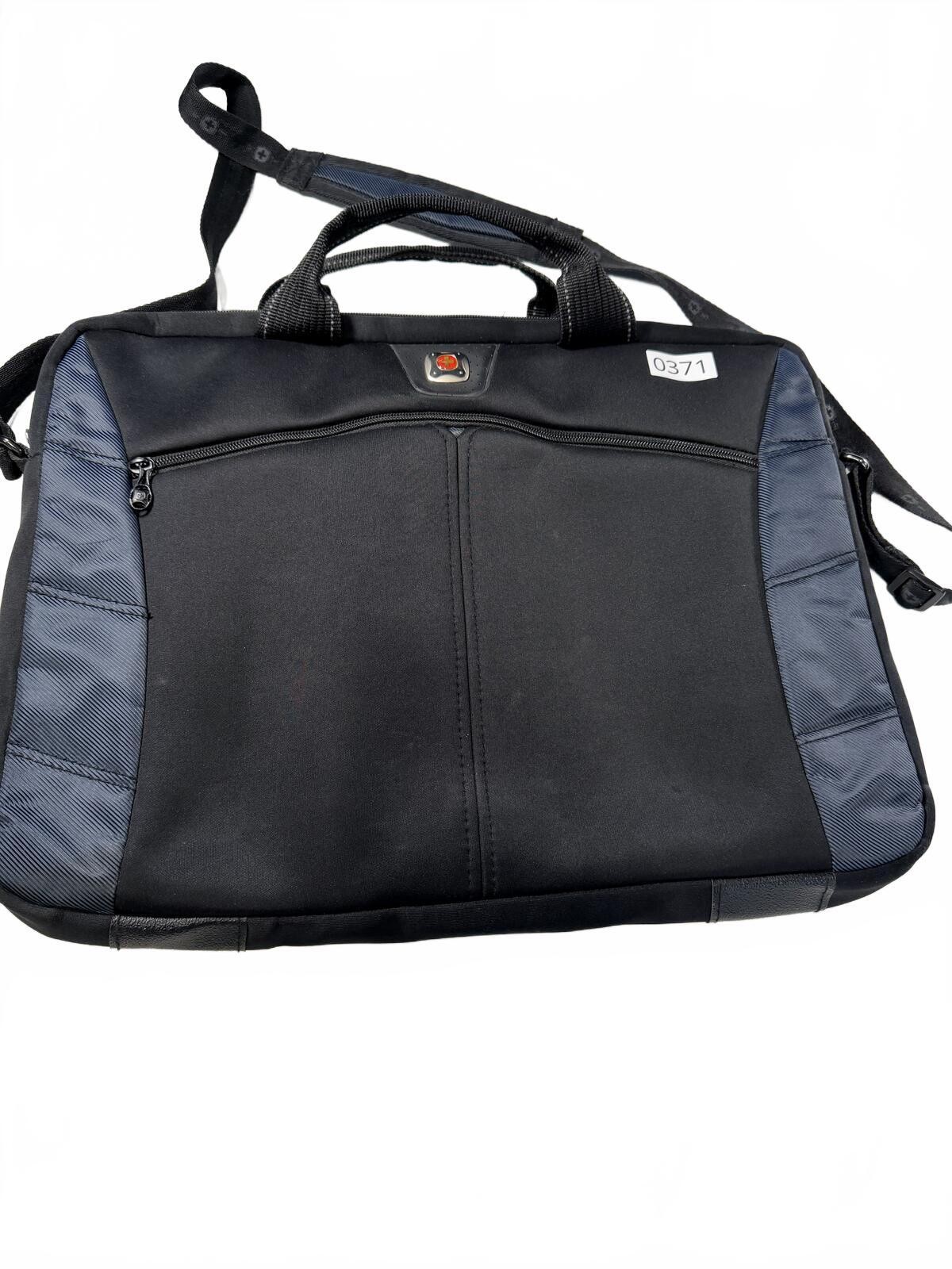 SwissGear Black and Gray Laptop Briefcase Bag