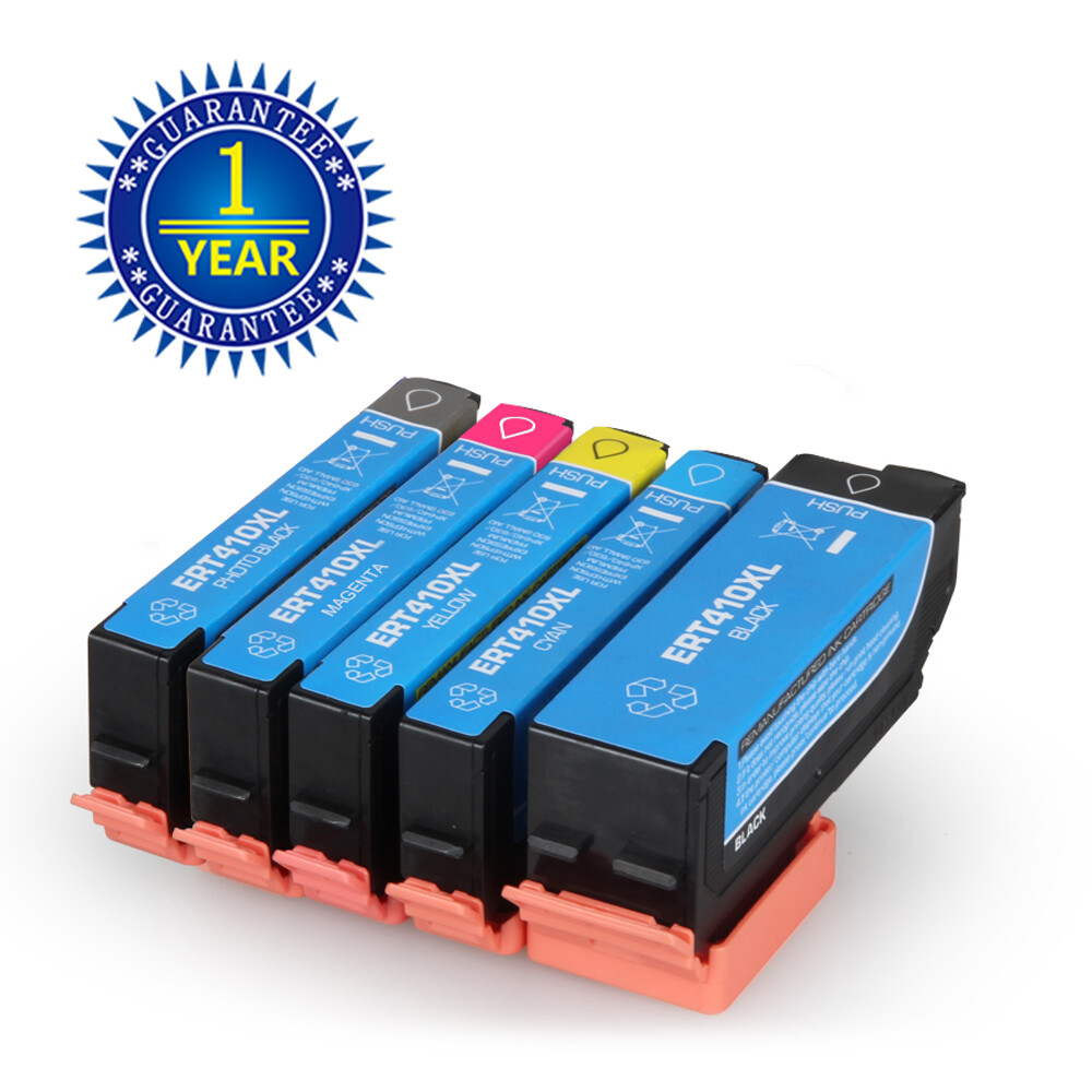5PK T410XL ink Cartridge For Epson 410XL Expression XP830 XP640 XP635 XP630 530